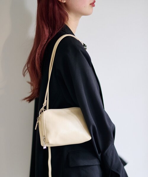 Kastane（カスタネ）の「【4色展開】ミニショルダーBAG（ショルダーバッグ・レディース・ベージュ/ブラック/イエロー系その他/アイボリー・FREE）」の14枚目の写真