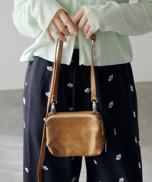 Kastane（カスタネ）の「【4色展開】ミニショルダーBAG（ショルダーバッグ・レディース・ベージュ/ブラック/イエロー系その他/アイボリー・FREE）」の18枚目の写真