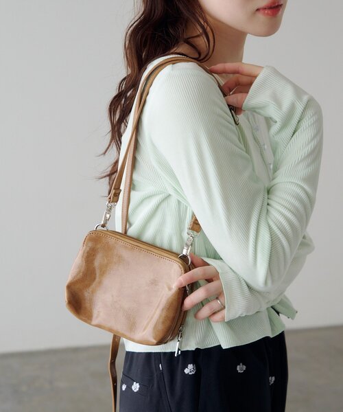 Kastane（カスタネ）の「【4色展開】ミニショルダーBAG（ショルダーバッグ・レディース・ベージュ/ブラック/イエロー系その他/アイボリー・FREE）」の20枚目の写真