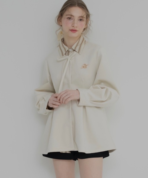 jumelle（ジュメロ）の「【リニューアル】ベロアペプラムトップ