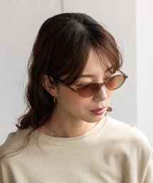 サングラス（ブラウン/茶色系・オーバル）ファッション通販 - ZOZOTOWN