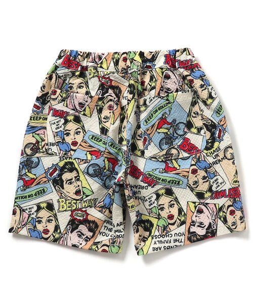 F.O.KIDS(エフオーキッズ)の「3色3柄ハーフパンツ_ジュニア対応(その他パンツ・キッズ・オレンジ/ブラック/オフホワイト・80/90/100/110/120/130/140/150/160)」の4枚目の写真