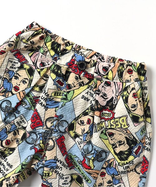 F.O.KIDS(エフオーキッズ)の「3色3柄ハーフパンツ_ジュニア対応(その他パンツ・キッズ・オレンジ/ブラック/オフホワイト・80/90/100/110/120/130/140/150/160)」の5枚目の写真