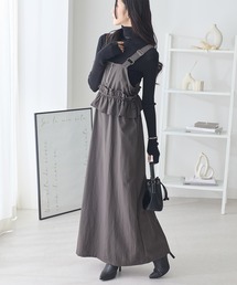 ReDial（リダイアル）の「ジッパー使いペプラムジャンスカ（ジャンパースカート）」