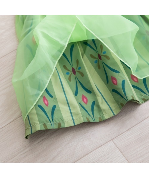 Disney（ディズニー）の「【Sophitica×tsumashi1118さん】Disney アナと雪の女王 ワンピース（ワンピース・キッズ・ブラック/ホワイト・130cm/90cm/100cm/110cm/120cm）」の5枚目の写真