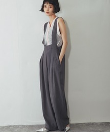 ANOTHER S（アナザーエス）の「タック入りオールインワン（サロペット/オーバーオール）」
