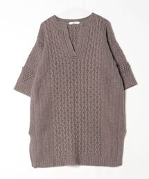 venit（ヴェニット）の「半袖ニット（ニット/セーター）」