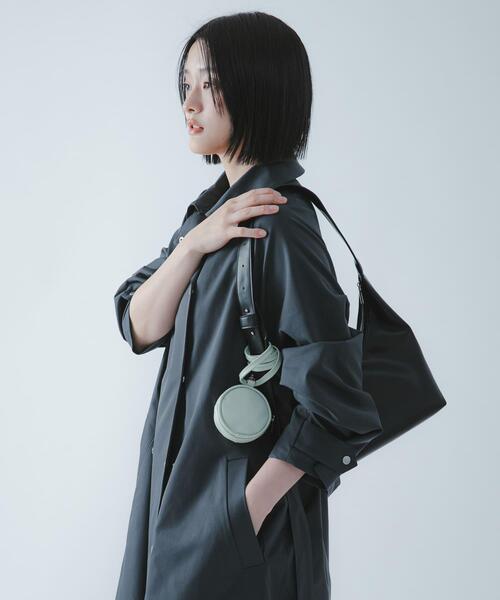 SENSE OF PLACE by URBAN RESEARCH（センスオブプレイスバイアーバンリサーチ）の「『撥水/防花粉』SKINProofトレンチコート（トレンチコート・レディース・チャコールグレー/ベージュ・ONE）」の4枚目の写真