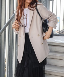 SpRay（スプレイ）の「金ボタンＷジャケット（その他アウター）」