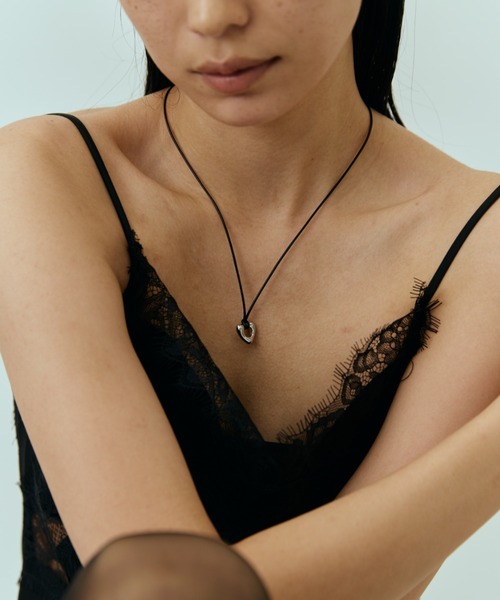 DRWCYS（ドロシーズ）の「ハートコードチョーカー/ネックレス（ネックレス・レディース・ゴールド/シルバー/ブラック・FREE）」の7枚目の写真