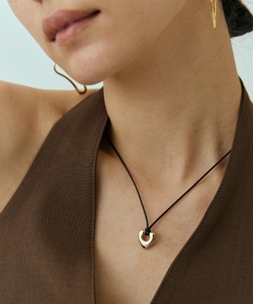 DRWCYS（ドロシーズ）の「ハートコードチョーカー/ネックレス（ネックレス・レディース・ゴールド/シルバー/ブラック・FREE）」の10枚目の写真