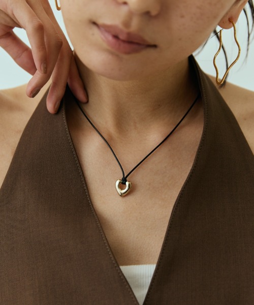 DRWCYS（ドロシーズ）の「ハートコードチョーカー/ネックレス（ネックレス・レディース・ゴールド/シルバー/ブラック・FREE）」の11枚目の写真