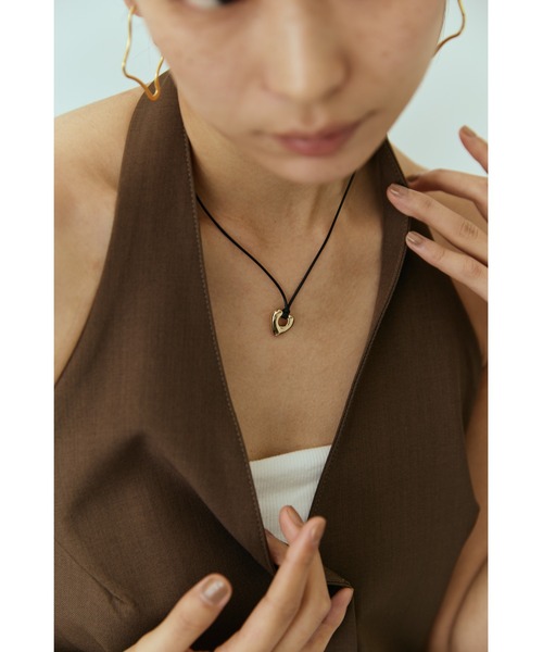 DRWCYS（ドロシーズ）の「ハートコードチョーカー/ネックレス（ネックレス・レディース・ゴールド/シルバー/ブラック・FREE）」の12枚目の写真