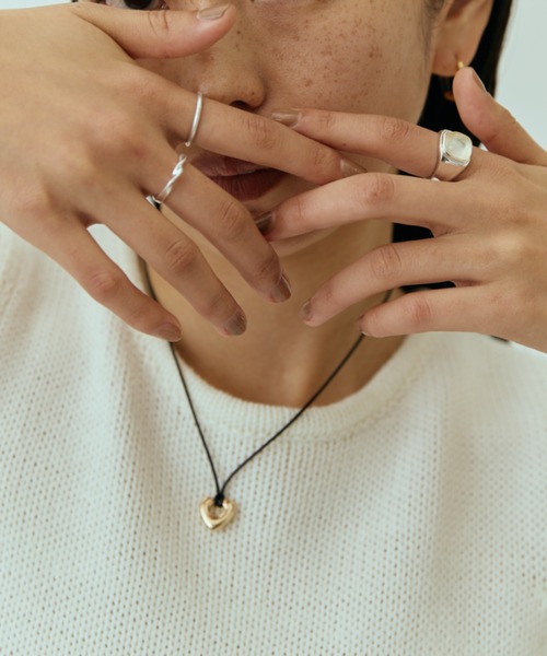 DRWCYS（ドロシーズ）の「ハートコードチョーカー/ネックレス（ネックレス・レディース・ゴールド/シルバー/ブラック・FREE）」の14枚目の写真