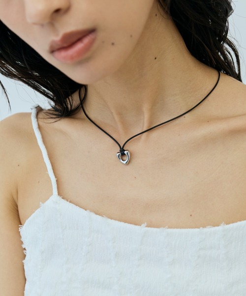 DRWCYS（ドロシーズ）の「ハートコードチョーカー/ネックレス（ネックレス・レディース・ゴールド/シルバー/ブラック・FREE）」の15枚目の写真