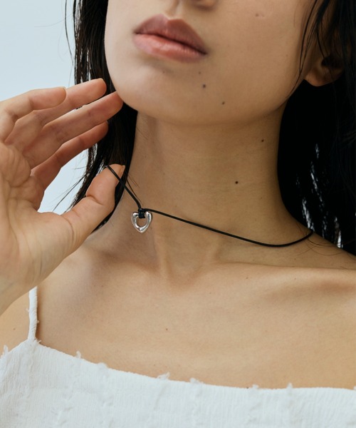 DRWCYS（ドロシーズ）の「ハートコードチョーカー/ネックレス（ネックレス・レディース・ゴールド/シルバー/ブラック・FREE）」の17枚目の写真