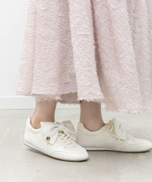 2WAY サテンリボンロープロファイルスニーカー