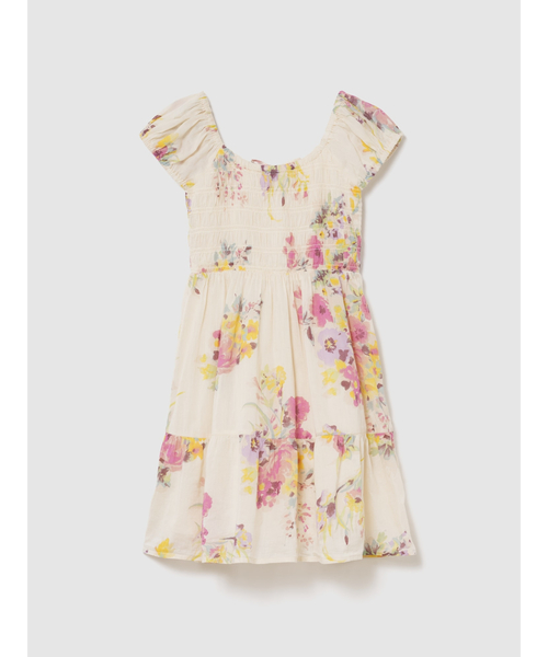 GAP(ギャップ)の「フローラル ティアードワンピース (キッズ)(ワンピース・キッズ・マルチ・160cm/150cm/140cm/130cm/120cm/110cm)」の2枚目の写真