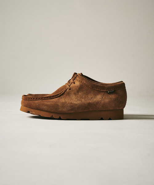 Clarks(クラークス)の「【Clarks / クラークス】 Wallabee GTX(スニーカー・メンズ・ブラウン・65/90/85/80/75/70)」の3枚目の写真