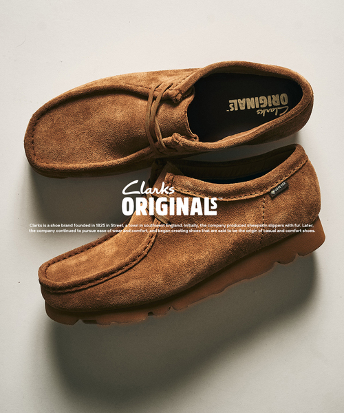 Clarks(クラークス)の「【Clarks / クラークス】 Wallabee GTX(スニーカー・メンズ・ブラウン・65/90/85/80/75/70)」の20枚目の写真