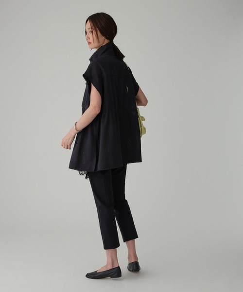 BABYLONE(バビロン)の「ストレッチクロップドパンツ(その他パンツ・レディース・ブラック・フリー)」の8枚目の写真