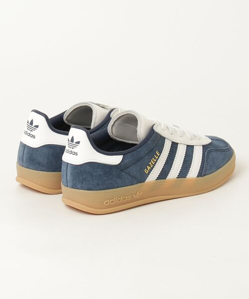 adidas(アディダス)の「ガゼル インドア / GAZELLE INDOOR EXCLUSIVE for LITTLE UNION TOKYO / アディダスオリジナルス adidas Originals(スニーカー・メンズ・ブルー・22.0cm/22.5cm/23.0cm/26.5cm/27.0cm/27.5cm/28.0cm/23.5cm/24.0cm/24.5cm/25.0cm/25.5cm/26.0cm)」の2枚目の写真