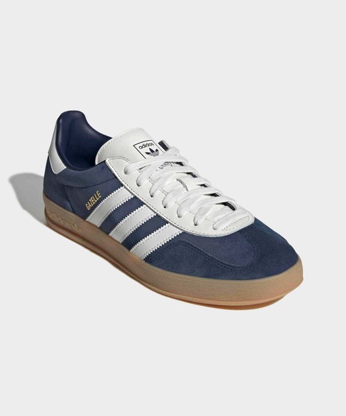 adidas(アディダス)の「ガゼル インドア / GAZELLE INDOOR EXCLUSIVE for LITTLE UNION TOKYO / アディダスオリジナルス adidas Originals(スニーカー・メンズ・ブルー・22.0cm/22.5cm/23.0cm/26.5cm/27.0cm/27.5cm/28.0cm/23.5cm/24.0cm/24.5cm/25.0cm/25.5cm/26.0cm)」の6枚目の写真