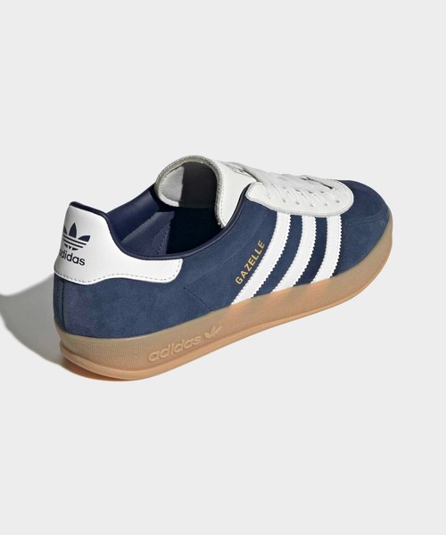 adidas(アディダス)の「ガゼル インドア / GAZELLE INDOOR EXCLUSIVE for LITTLE UNION TOKYO / アディダスオリジナルス adidas Originals(スニーカー・メンズ・ブルー・22.0cm/22.5cm/23.0cm/26.5cm/27.0cm/27.5cm/28.0cm/23.5cm/24.0cm/24.5cm/25.0cm/25.5cm/26.0cm)」の7枚目の写真