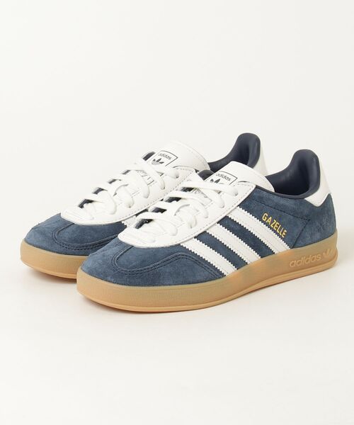 adidas(アディダス)の「ガゼル インドア / GAZELLE INDOOR EXCLUSIVE for LITTLE UNION TOKYO / アディダスオリジナルス adidas Originals(スニーカー・メンズ・ブルー・22.0cm/22.5cm/23.0cm/26.5cm/27.0cm/27.5cm/28.0cm/23.5cm/24.0cm/24.5cm/25.0cm/25.5cm/26.0cm)」の11枚目の写真