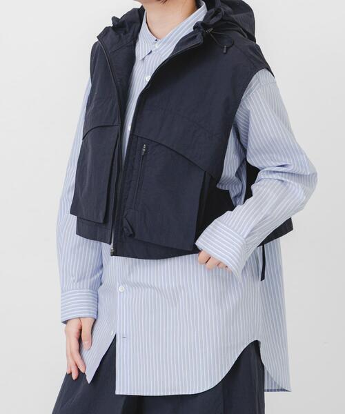 EKAL(エカル)の「cotton crispシャツ(シャツ/ブラウス・レディース・グレー/ブルー系その他/イエロー・ONE)」の16枚目の写真