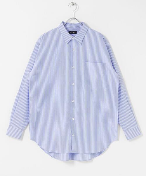 EKAL(エカル)の「cotton crispシャツ(シャツ/ブラウス・レディース・グレー/ブルー系その他/イエロー・ONE)」の19枚目の写真