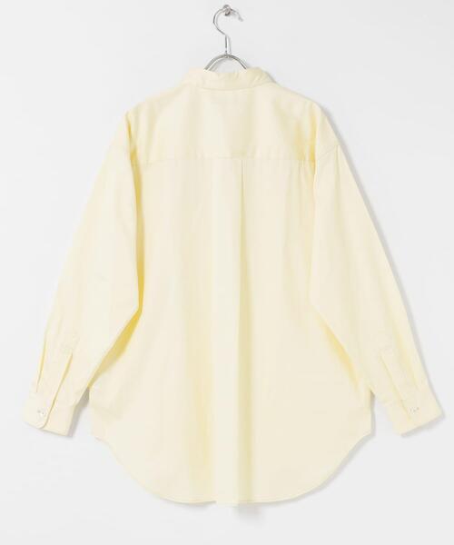 EKAL（エカル）の「cotton crispシャツ（シャツ/ブラウス・レディース・グレー/ブルー系その他/イエロー・ONE）」の17枚目の写真