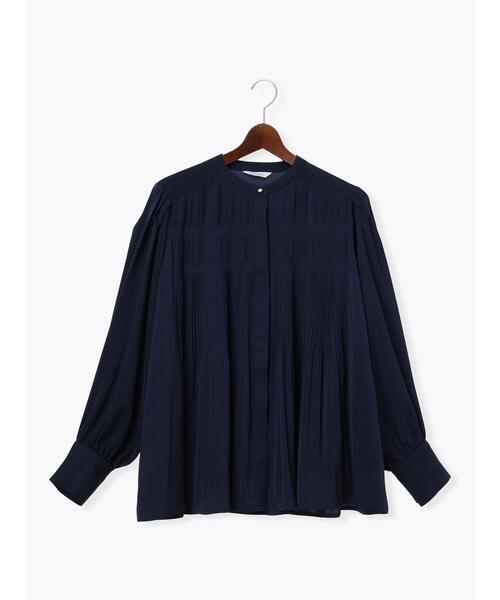 Te chichi（テチチ）の「プリーツサテンブラウス（シャツ/ブラウス・レディース・シルバーグレー/ミント/ネイビー・F）」の17枚目の写真