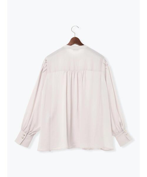 Te chichi（テチチ）の「プリーツサテンブラウス（シャツ/ブラウス・レディース・シルバーグレー/ミント/ネイビー・F）」の19枚目の写真