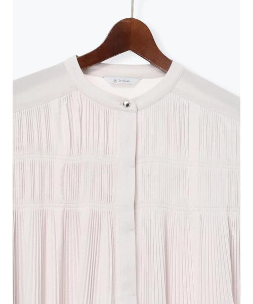 Te chichi（テチチ）の「プリーツサテンブラウス（シャツ/ブラウス・レディース・シルバーグレー/ミント/ネイビー・F）」の20枚目の写真