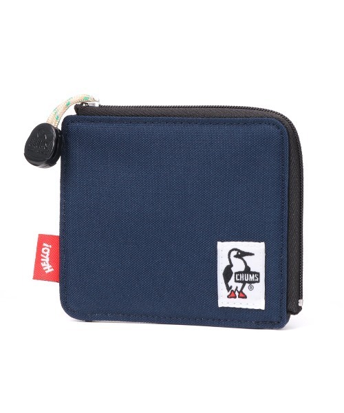 CHUMS（チャムス）の「【CHUMS/チャムス】 Recycle L-Shaped Zip Wallet（財布・レディース・その他1/ブルー系その他/その他2/ブラック/ネイビー/その他3・FREE）」の2枚目の写真