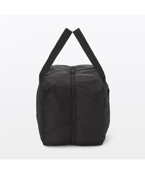 無印良品(ムジルシリョウヒン)の「たためる 撥水 旅に便利な ボストンバッグ 黒(36L用)(ボストンバッグ・レディース・ブラック・FREE)」の6枚目の写真
