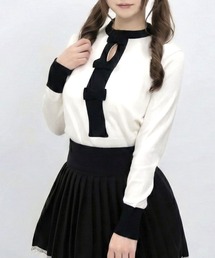 夢展望（ユメテンボウ）の「トリプルリボンニットトップス（ニット/セーター）」