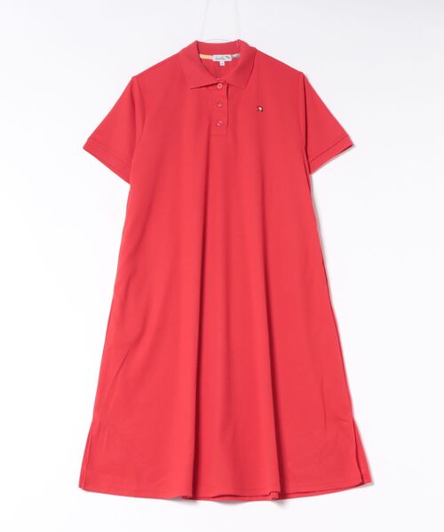 Arnold Palmer（アーノルドパーマー）の「Aライン ポロワンピース（ワンピース・レディース・ブラック/レッド/ベージュ・S/L/M）」の3枚目の写真