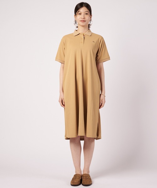 Arnold Palmer（アーノルドパーマー）の「Aライン ポロワンピース（ワンピース・レディース・ブラック/レッド/ベージュ・S/L/M）」の10枚目の写真