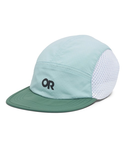 OUTDOOR RESEARCH(アウトドアリサーチ)の「OUTDOOR RESEARCH/アウトドアリサーチ Swift Air Cap/スイフトエアキャップ(キャップ・メンズ・アクア/レッド・FREE)」の3枚目の写真