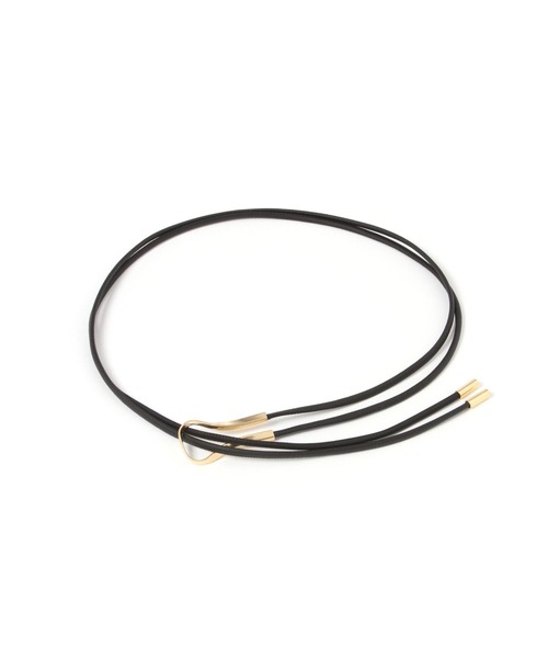 Elura（エルーラ）の「メタルコードベルト/659237（ベルト・レディース・ブラック/ブラウン系その他2・ONE SIZE）」の10枚目の写真