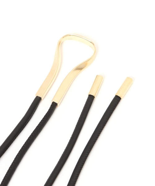 Elura（エルーラ）の「メタルコードベルト/659237（ベルト・レディース・ブラック/ブラウン系その他2・ONE SIZE）」の13枚目の写真