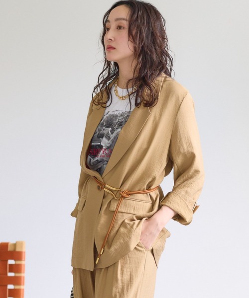 Elura（エルーラ）の「メタルコードベルト/659237（ベルト・レディース・ブラック/ブラウン系その他2・ONE SIZE）」の5枚目の写真