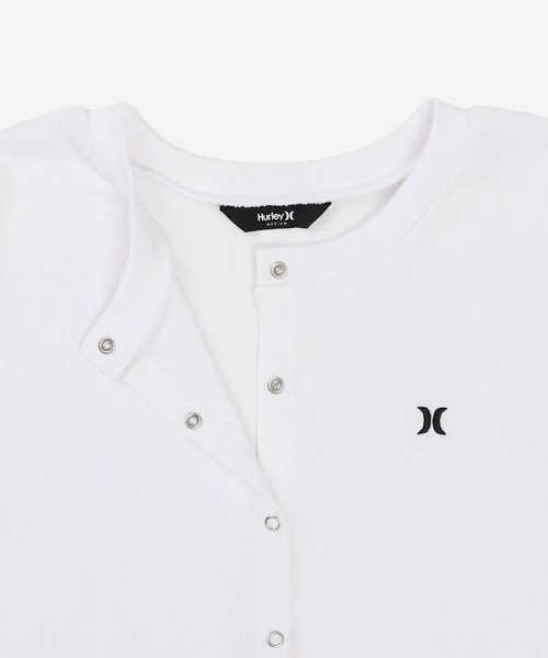Hurley (ハーレー)の「【Hurley:ハーレー】レディースリブカーディガン RIB CROPPED CARDIGAN(カーディガン/ボレロ・レディース・カーキブラウン/ホワイト/ヘザーグレー/ブラック・LARGE/MEDIUM/SMALL)」の17枚目の写真