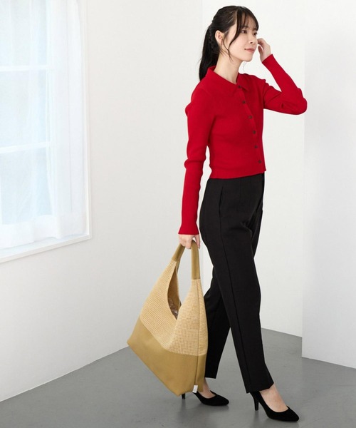 ROOTOTE(ルートート)の「ルートート / LT.ラウンド.メッシュ.ニット-A(トートバッグ・レディース・ベージュ/ライトブルー/ブラック・FREE)」の16枚目の写真
