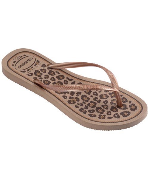 havaianas(ハワイアナス)の「SLIM ANIMALS(サンダル・レディース・ゴールド系4/ベージュ系その他2・22cm/23cm/24.5cm/25.5cm)」の3枚目の写真