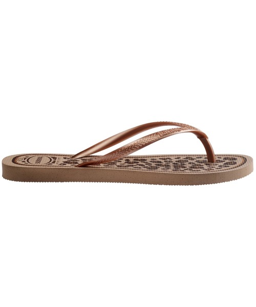 havaianas(ハワイアナス)の「SLIM ANIMALS(サンダル・レディース・ゴールド系4/ベージュ系その他2・22cm/23cm/24.5cm/25.5cm)」の4枚目の写真