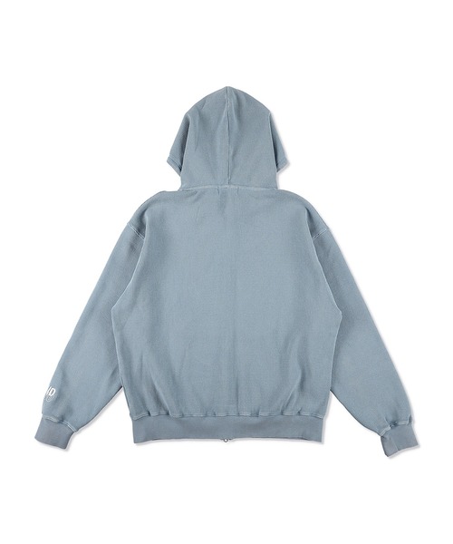 WIND AND SEA（ウィンダンシー）の「HEAVY WAFFLE ZIP SWEATSHIRT（パーカー・メンズ・サックスブルー/グレー/ブラック・LARGE/MEDIUM/SMALL/X-LARGE）」の7枚目の写真