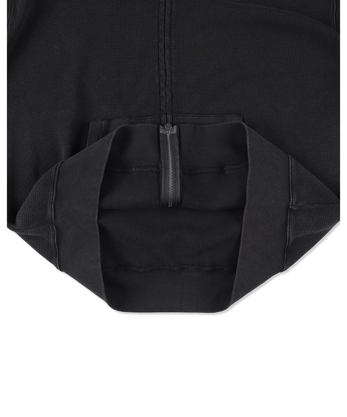 WIND AND SEA（ウィンダンシー）の「HEAVY WAFFLE ZIP SWEATSHIRT（パーカー・メンズ・サックスブルー/グレー/ブラック・LARGE/MEDIUM/SMALL/X-LARGE）」の12枚目の写真